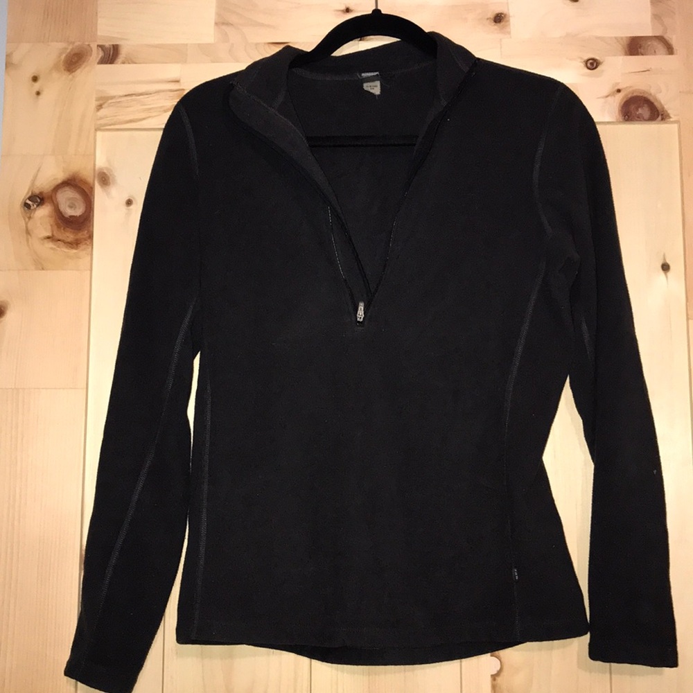 REI Black Fleece 3/4 Zip Size M